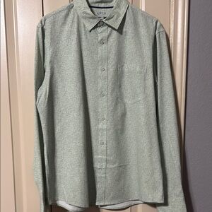 Apt. 9 Green Casual Button Down Shirt